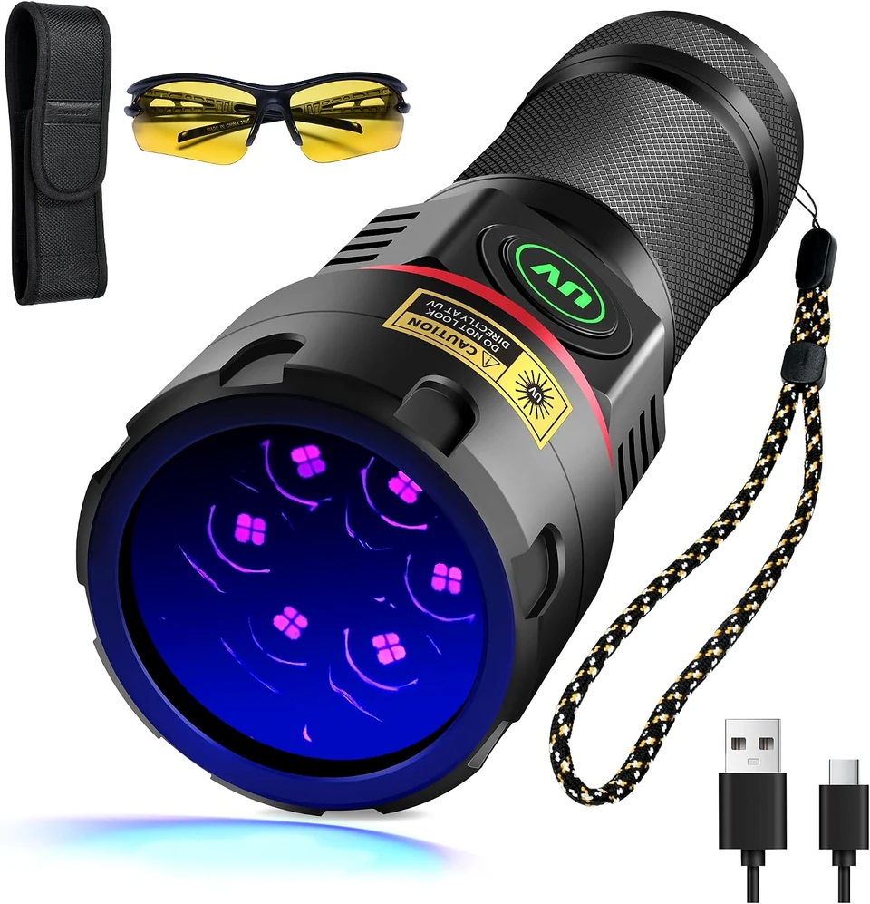 B97 · Filtered 365nm, six quad-core LEDs, view 1