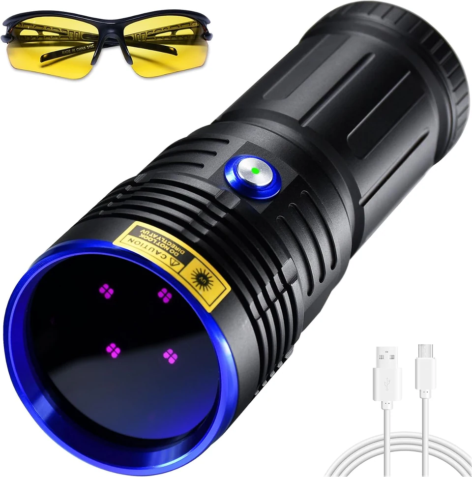 B50 · Filtered 365nm, four LEDs, view 1