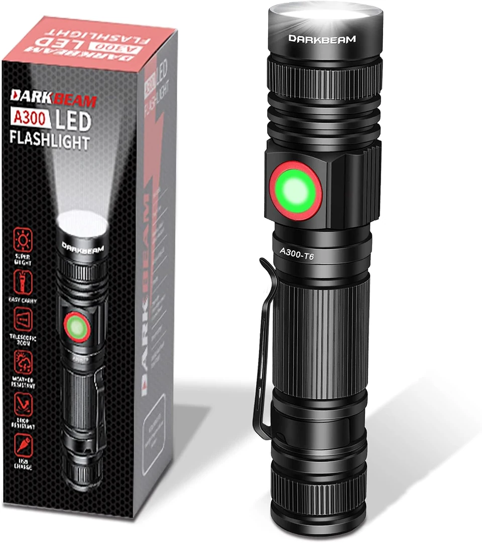 DARKBEAM A300 white-light flashlight